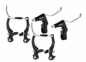 Frenos Y Palancas Vbrake Alhonga Bicicleta Set Completo