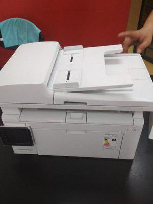 Impresora Multifuncional Hp M130fw Monocromática