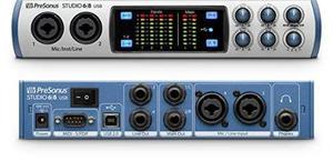Interfaz Audio Usb Presonus Studio 68 Interface 4x4 192 Khz