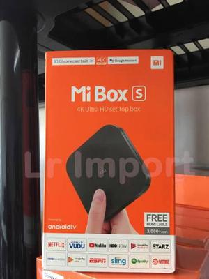 Xiaomi Mi Box S Android Tv Smart Tv 4k Chromecast