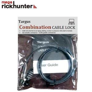 Cable De Seguridad Targus Combination Lock Laptop Asp61la