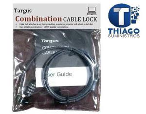Cable De Seguridad Targus P/notebook Combination Lock