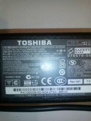 Cargador Laptop Toshiba 4.74a Nuevo