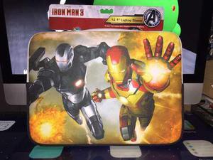 Funda Laptop Notebook 14 Pulgadas Iron Man Marvel Avengers