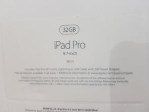 Ipad Pro 9.7' Wifi 32 Gb Nuevo Garantía Misma Apple Nuevo