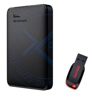 Pack Disco Duro Externo Western Digital Elements Portable