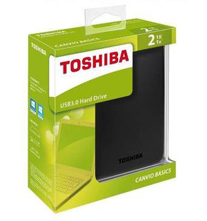 Remate Disco Duro Externo Portable Toshiba Canvio 2tb Nuevo