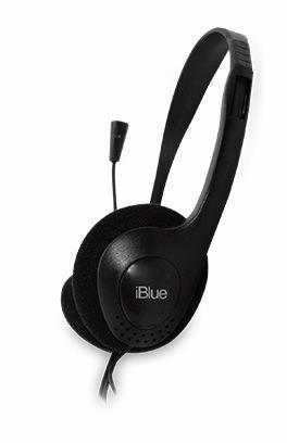 Audifono C/microf. Iblue Black (pn Hs-2001bk)