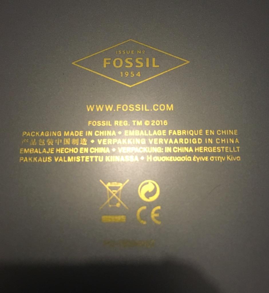 Billetera Fossil sellado nuevo