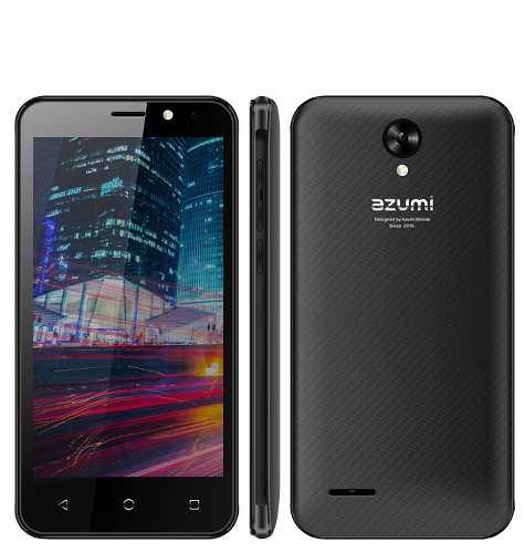 Celular Azumi A5 Ql Color Negro Nuevo