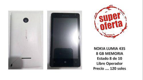 Lumia 435 Liberado 8 De 10 Todo Operador Remate