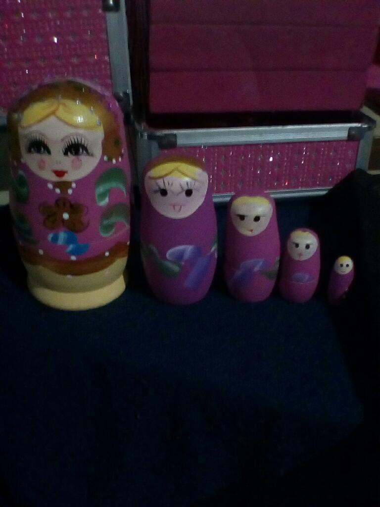 Muñecas de Maderita Rusas