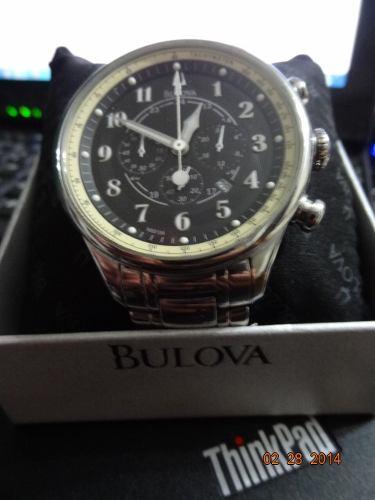 Reloj Bulova MOD: 96B138 Stainless Steel Cronografo C/nuevo