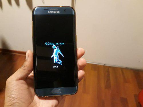 Samsung S7 Edge 32 Gb Azul Coral Impecable