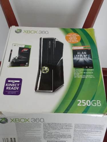 Xbox 360 (250 Gb) (2 Controles) (slim) (casi Nuevo)