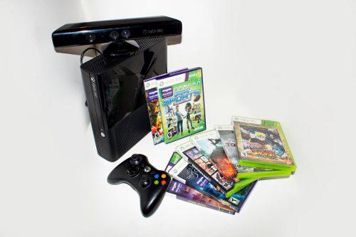 Xbox 360 4gb + Kinect + 7 Juegos Originales + Transformador