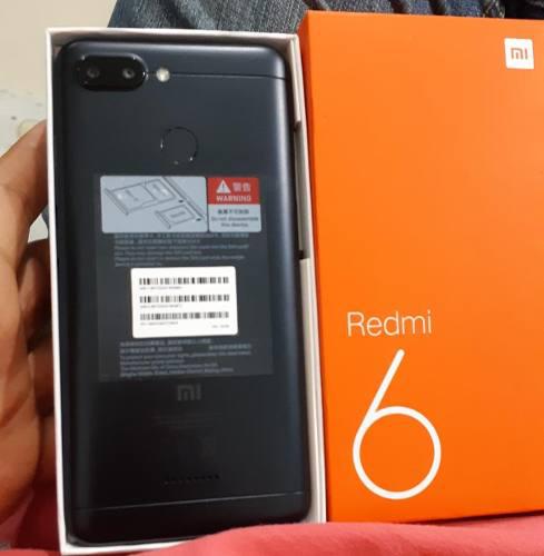 Xiaomi Redmi 6 Duos 4glte 32gb Ram3gb Huella, Cambio