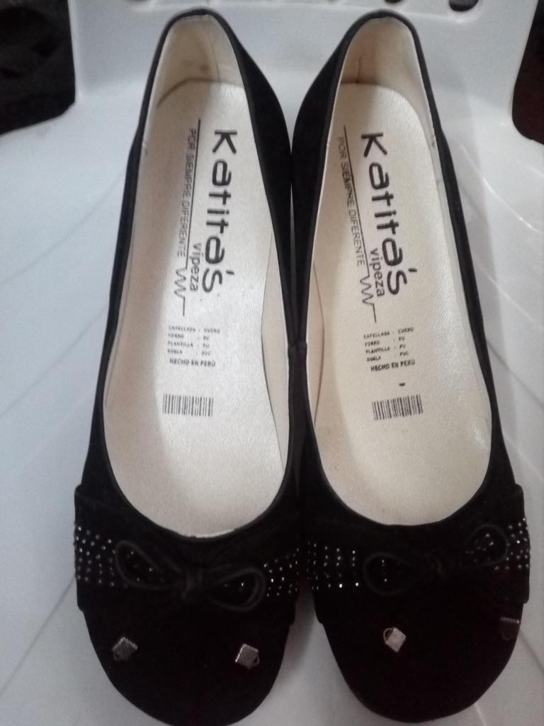 ZAPATOS NEGROS TALLA 38