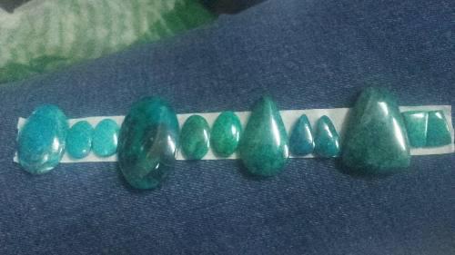 Cabuchones De Crisocola,onix,serpentina,opalo