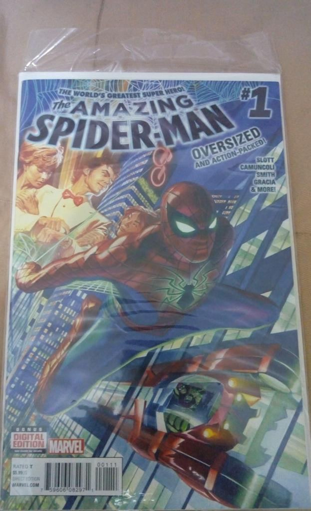 Comics Marvel The amazing Spiderman 1 Importado Número