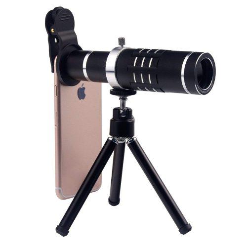 Lente Optico Celular Telescopio Zoom 18x Iphone Camara Foto