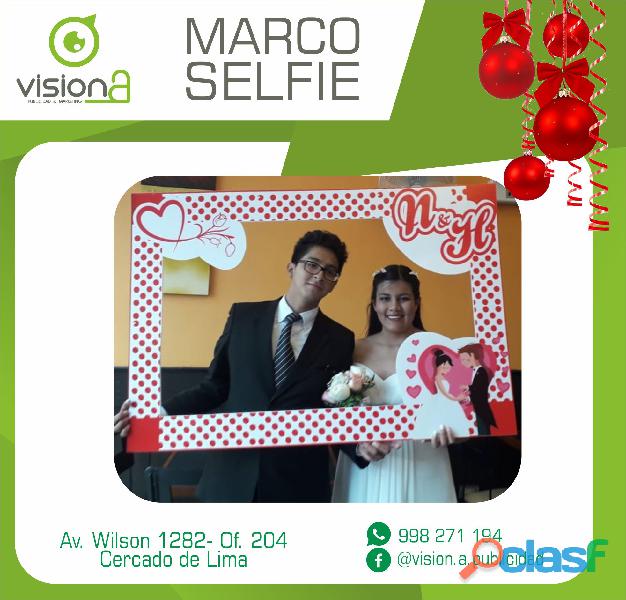 MARCO SELFIE personalizado