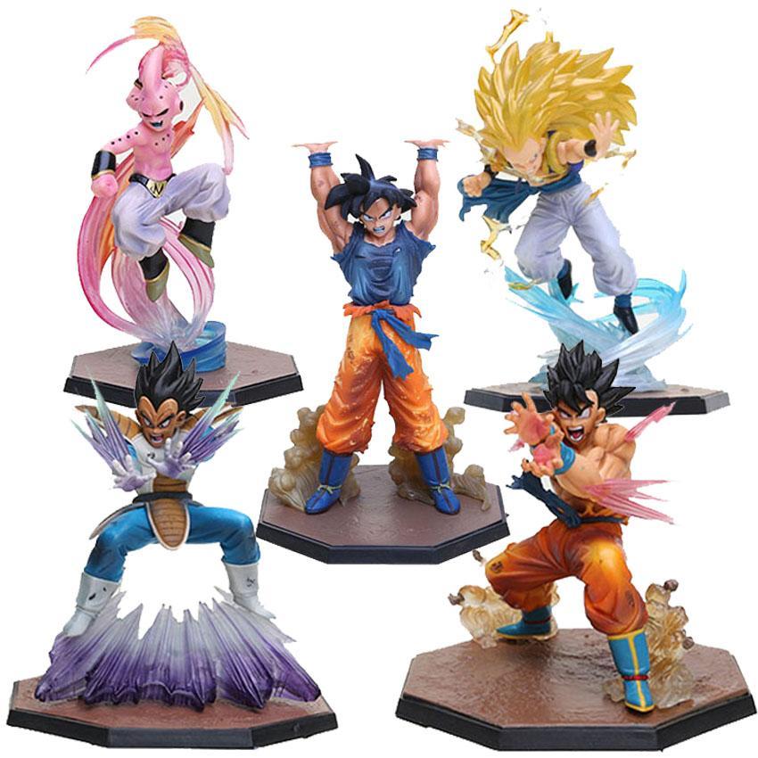 Muñecos Figuras colección de Dragon Ball Goku, Freezer,