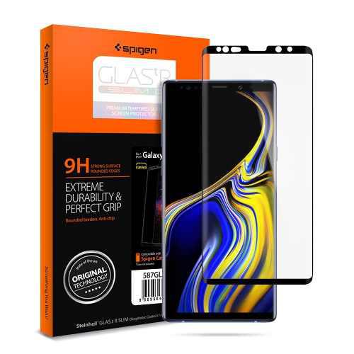 Protector De Pantalla Vidrio Curvo Templado Spigen Note 9