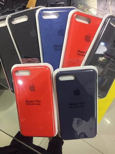 Protector Funda Silicone Case Para Apple Iphone 7 Plus Color