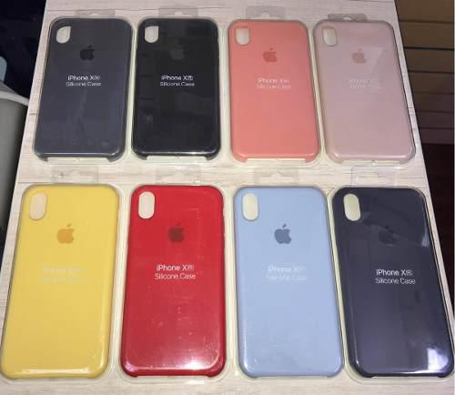 Silicone Case Iphone X, Xs, Xr, Xs Max Apple Tienda
