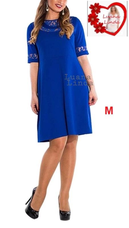 Vestido azulino talla M