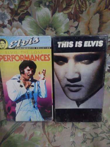 Elvis Presley - 02 Vhs Importados