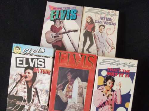 Elvis Presley Vhs. Originales Usa. Buen Estado.