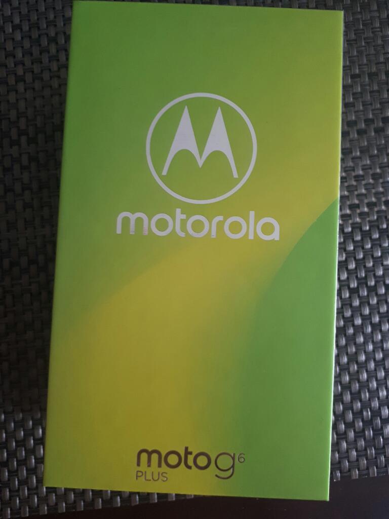 Moto G6 Plus 64 Gb 4 Ram Nuevo