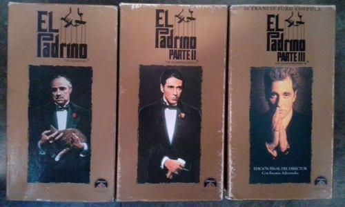 Roverland El Padrino Trilogia The Godfather, Vhs.