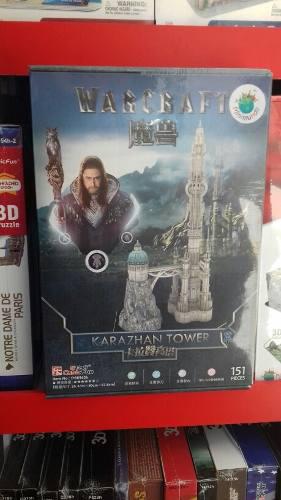 Castillo De Warcraft Karazhan Tower. Puzzle 3d