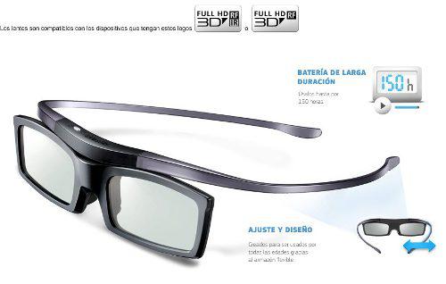 Lentes 3d Samsung Activos 2 Gafas, Mod. Ssg-5100gb