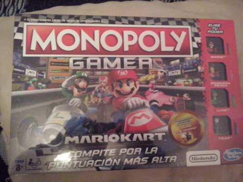 Monopoly Mario Kart Hasbro Originales En Caja Sellada