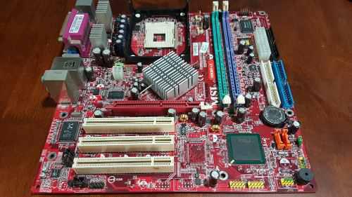 Placa Msi Socket 478 865gm3-ls + Pentium 4 3.0ghz Y 2gb Ram