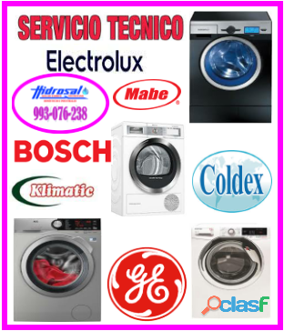 Reparacion de lavadoras electrolux y mantenimientos