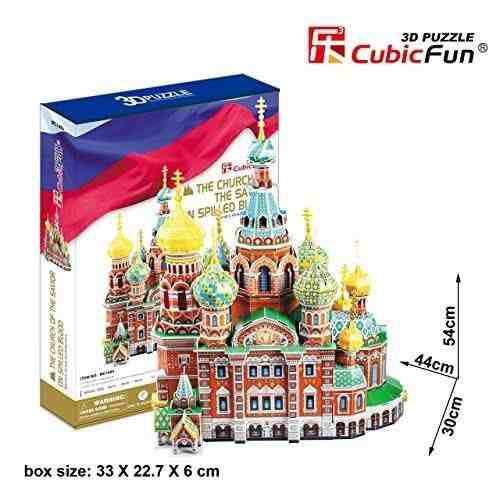 Rompecabezas 3d. Church Of The Savior On Spilled Blood