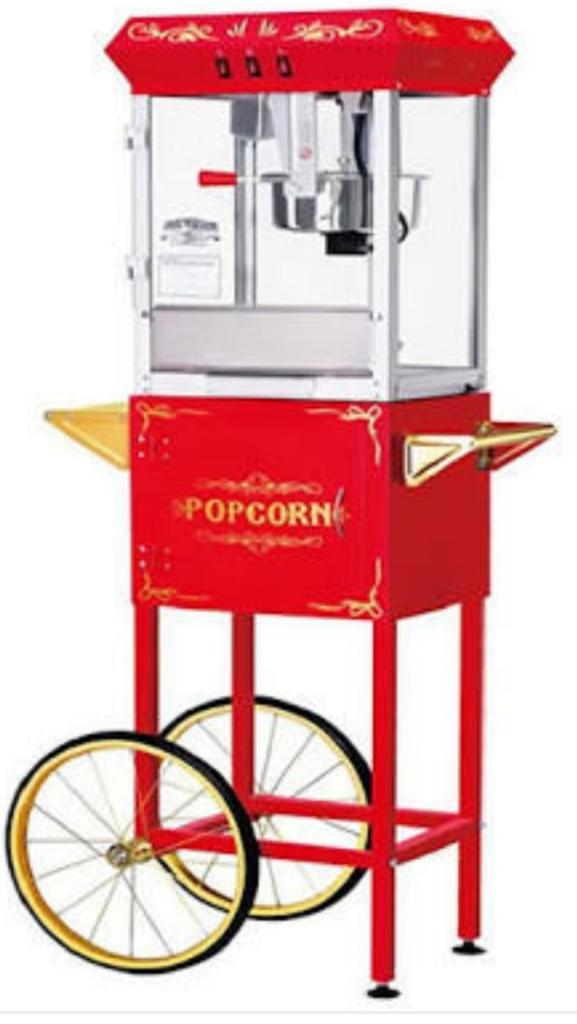Vendo Maquina de Popcorn Electrica de Se