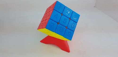 Z-cube Blind Cube Números Cubo Mágico Rubik Para