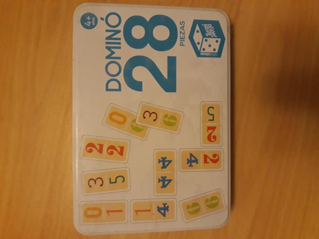 Domino para niños, 28 piezas nuevo y sellado