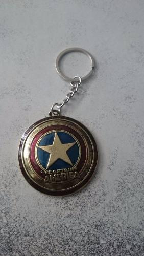 Llavero Escudo De Capitán América