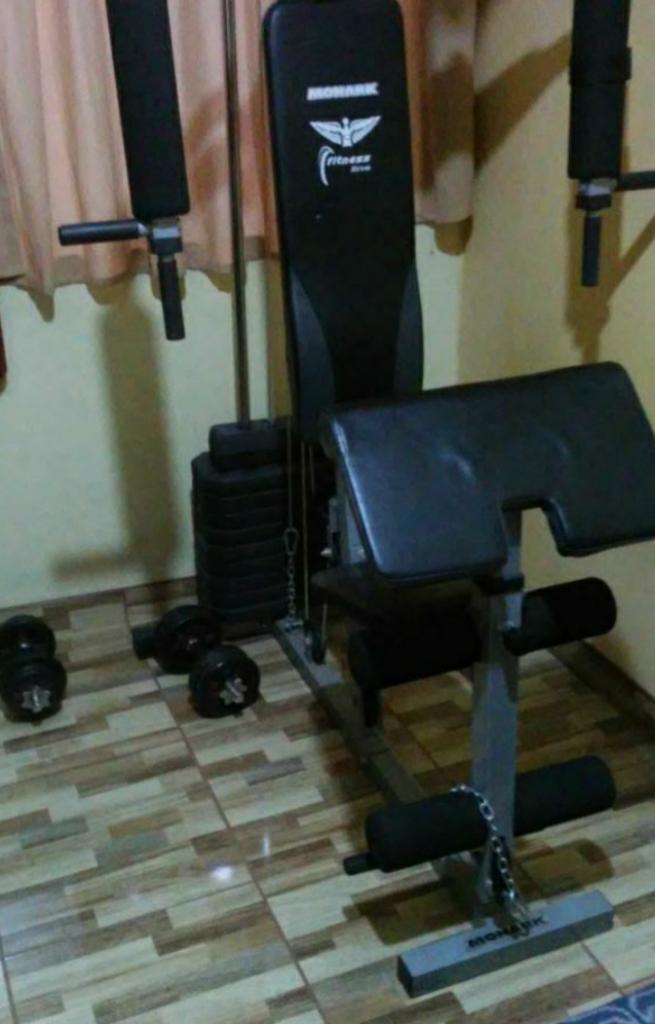 Mini Gym Y Mancuernas 32 Kg