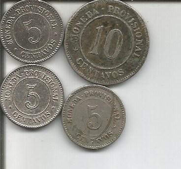 Monedas provisionales del Perú