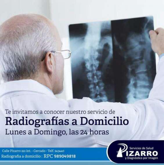 Radiografias a domicilio en Arequipa
