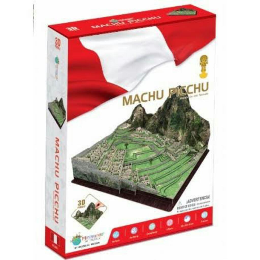 Rompecabezas 3d Machu Picchu