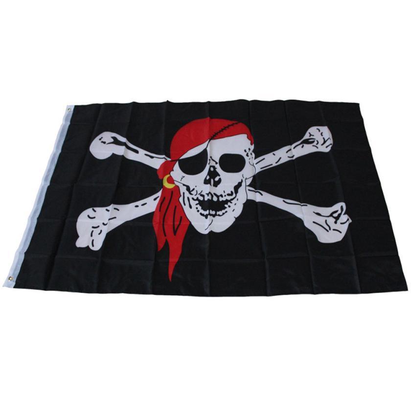 Bandera pirata 60x90 cm